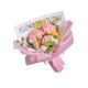 thumbnail image 3 of Ramo De Flores De Ganchillo Flores Artificiales Regalo Ya Hecho Para Acción De Gracias Rosa, 3 of 3