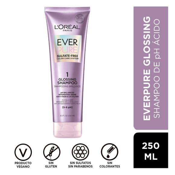 Shampoo L'Oreal Paris &nbsp;Ever Pure Glossing, 250 ml