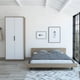 thumbnail image 1 of Cama 2 Plazas + Clóset 2 Puertas Miel / Blanco, 1 of 7
