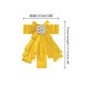 thumbnail image 2 of INSPIRE CHIC Broche de Cinta para Mujer Lazo Corbata de Moño Broches de Fiesta de Boda Amarillo, 2 of 4