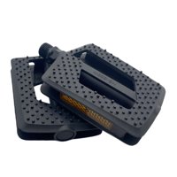 Ioensy - Pedales De Bicicleta De 2 Piezas, Pedales Anchos Y Planos Para Desplazamientos En Bicicleta De Montaña