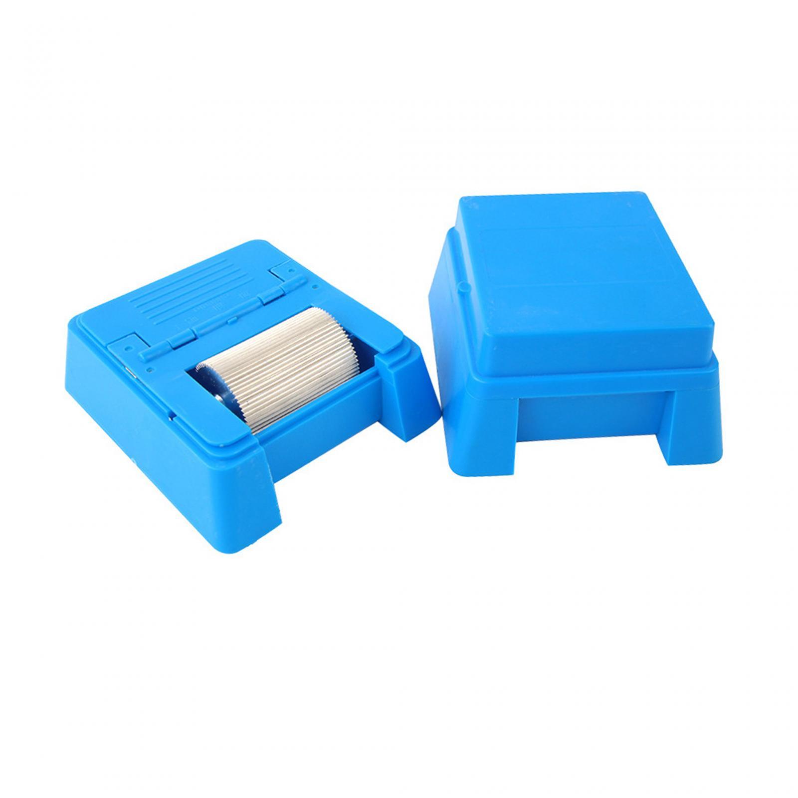 Bothyi - Caja De Pintura De Cuero Para Reparación, Herramienta De Impresión De Bordes De Cuero Artesanal, Bricolaje