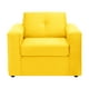 thumbnail image 1 of Sofa Vivo 1c Felpa 30 Amarillo, 1 of 5
