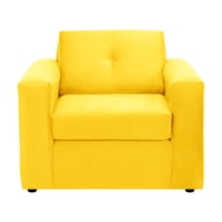 Bodevir - Sofa Vivo 1C Felpa 30 Amarillo