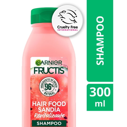 Shampoo Garnier Fructis Hair Food Sandía