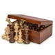 thumbnail image 1 of Piezas de Ajedrez Wegiel Hechas a Mano con Estuche de Madera para Torneo Europeo, 1 of 4