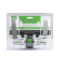 Daumer - Cerradura Manilla Tubular Paso P900 Níquel Satinado