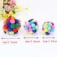 thumbnail image 2 of High Quality Pet Cat Toy, Colorful Round Cat Pom Pom Balls , Chewing Training Tool Pet Supplies, 2 of 3