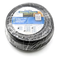Cable Cordón Eléctrico Sil Flexible 3X2,50Mm2 20M Negro Sec