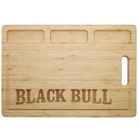 Tabla Bambú 38Cm Black Bull Corte Preciso Y Ecológico - Sc