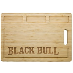 Tabla Bambú 38Cm Black Bull Corte Preciso Y Ecológico - Sc