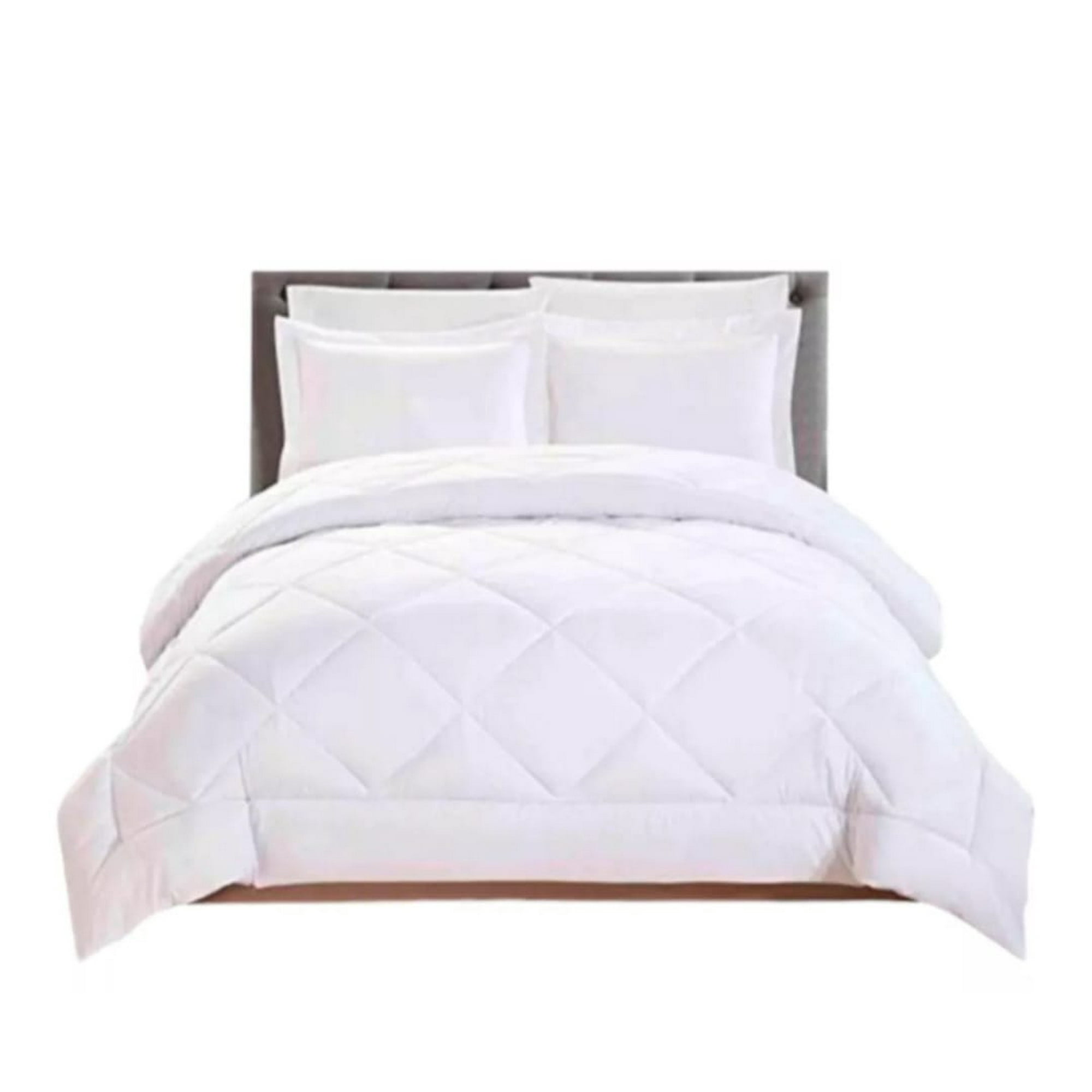 Aladdins Shop - Edredon Nordico Reversible 1 Plaza Color Blanco