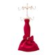 thumbnail image 1 of Soporte Organizador De Joyas Maniquí Colgante Terciopelo Para Anillo Inicio Falda Larga S, 1 of 5