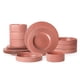 thumbnail image 1 of Juego de vajilla Stone Lain de 16 piezas color Redwood, 1 of 6