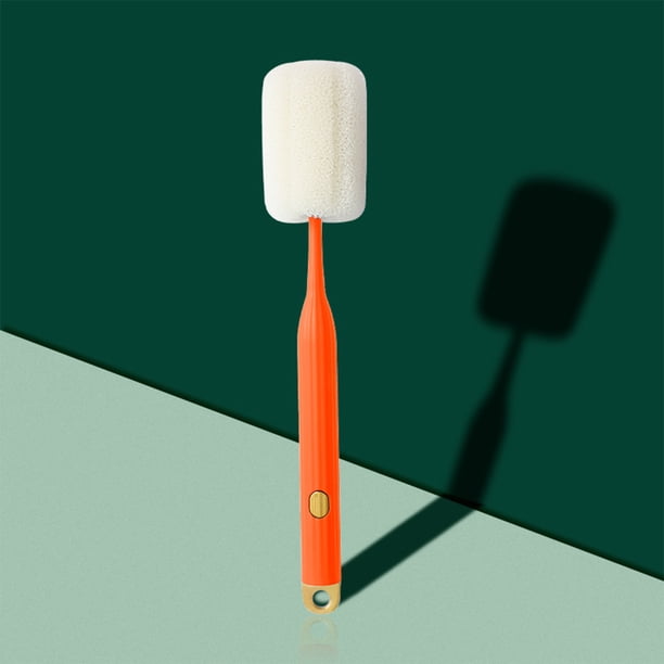 1pc Cup Cleaning Brush With Extended Handle, Safe Cleaning Tool, Daily Kitchen Cleaning Supplies