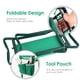 thumbnail image 5 of Asiento Reclinable Para Jardín Con Bolsa Para Herramientas Color Verde, 5 of 6