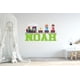 thumbnail image 4 of Vinilo decorativo de pared Tren con nombre personalizado CuteDecals 51 x 30 cm, 4 of 9