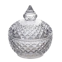Oem - Bombonera Azucarero Caramelera Decorativa Vidrio Cristal