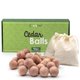 thumbnail image 1 of Cedar Balls EcoKiwi para guardar ropa, paquete de 40, 1 of 6
