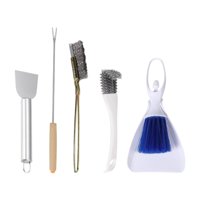 Ioensy - 5 Cepillos Multiusos Para Limpiar Jaulas De Pájaros, Ideales Para Loros, Guacamayos Y Otros Pájaros.