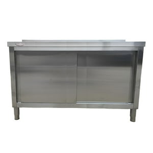 Prochef - Mesón Mural Cerrado Acero Inoxidable 150X60 Cm