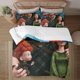 thumbnail image 1 of Brave 3-Piece Bedding Set For Kids Boys Girls Adult Cartoon Warm Cute Fashion Holiday Present Gift Bed Sheets, 1 of 5