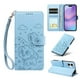thumbnail image 1 of Funda Billetera FOXDOCK Compatible con iPhone 17 , Diseño Perrito Tierno, Ranuras para Tarjetas y Soporte Plegable, 1 of 6