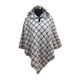 thumbnail image 1 of Poncho Unisex Capucha 100% Lana - Corto - Negro, 1 of 5