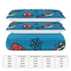 thumbnail image 5 of Cartoon Spider-Man 3 Piece Sets Full/Queen Size - Reversible Microfiber Quilts with 2 Shams Soft Lightweight Bedspread Coverlet Comforter for All Season Bed Sheets, 5 of 5
