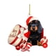 thumbnail image 3 of Adorno Para árbol De Navidad Con Dise?o De Perro Salchicha, Letreros Colgantes Para Festival, Estilo Interior H, 3 of 5