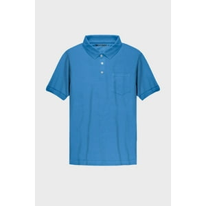 Polera Pique Celeste Hombre Falcone