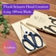thumbnail image 2 of Tijeras florales Kyoto Hana Akari F-180 grandes azules, 2 of 9