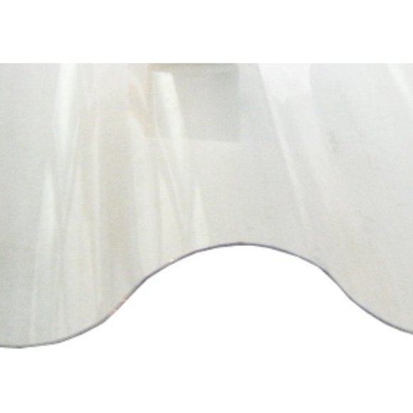 Policarbonato Ondulado 0,81x3,0mts 0,5mm Transparente Dvp