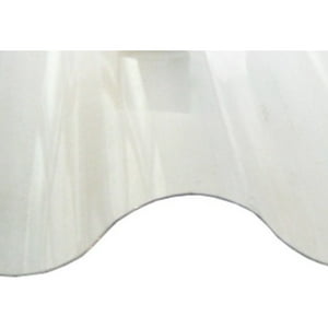 Policarbonato Ondulado 0,81X2,0Mts 0,5Mm Transparente Dvp