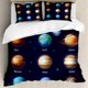 thumbnail image 1 of Earth solar system 3Pcs Bedding Sets Digital Printing Custom Quilt Duvet Cover Set Home Quilt Pillowcase Bed Sheets, 1 of 5