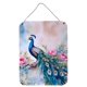 thumbnail image 1 of Letrero de aluminio para colgar en pared o puerta Caroline's Treasures Peacock, 1 of 3