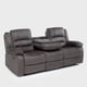 thumbnail image 5 of Sofá 3 Cuerpos Reclinable Clásico Martell Gris 98060SGR, 5 of 10