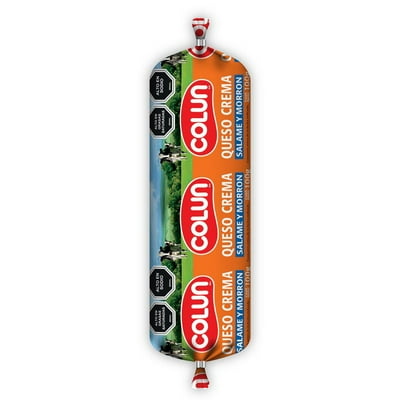 Queso Crema Salame Y Morrón Untable Tradicional 100 G Colun