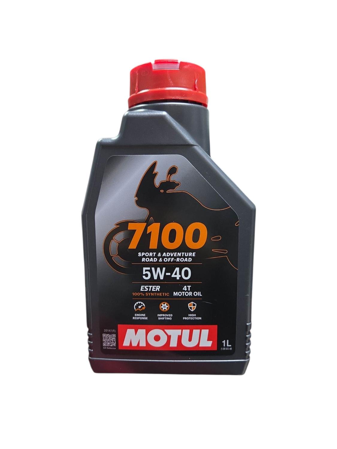 Aceite Para Motor Motul 5W-40 Para Motos Y Cuatriciclos