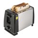 thumbnail image 1 of Tostadora de 2 rebanadas de acero inoxidable de 750 W, eléctrica, para desayuno y panificación doméstica., 1 of 6