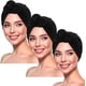 thumbnail image 1 of Gorro anudado para mujer, estilo indio, estilo turbante, color negro, talla grande, para otoño e invierno, 1 unidad, 1 of 7