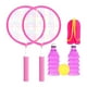 thumbnail image 1 of Juego De Bádminton Para Niños Con Bolsa De Transporte Para Pelota Y Volante Para Jugar En Verano En El Jardín, Color Rosa, 1 of 3