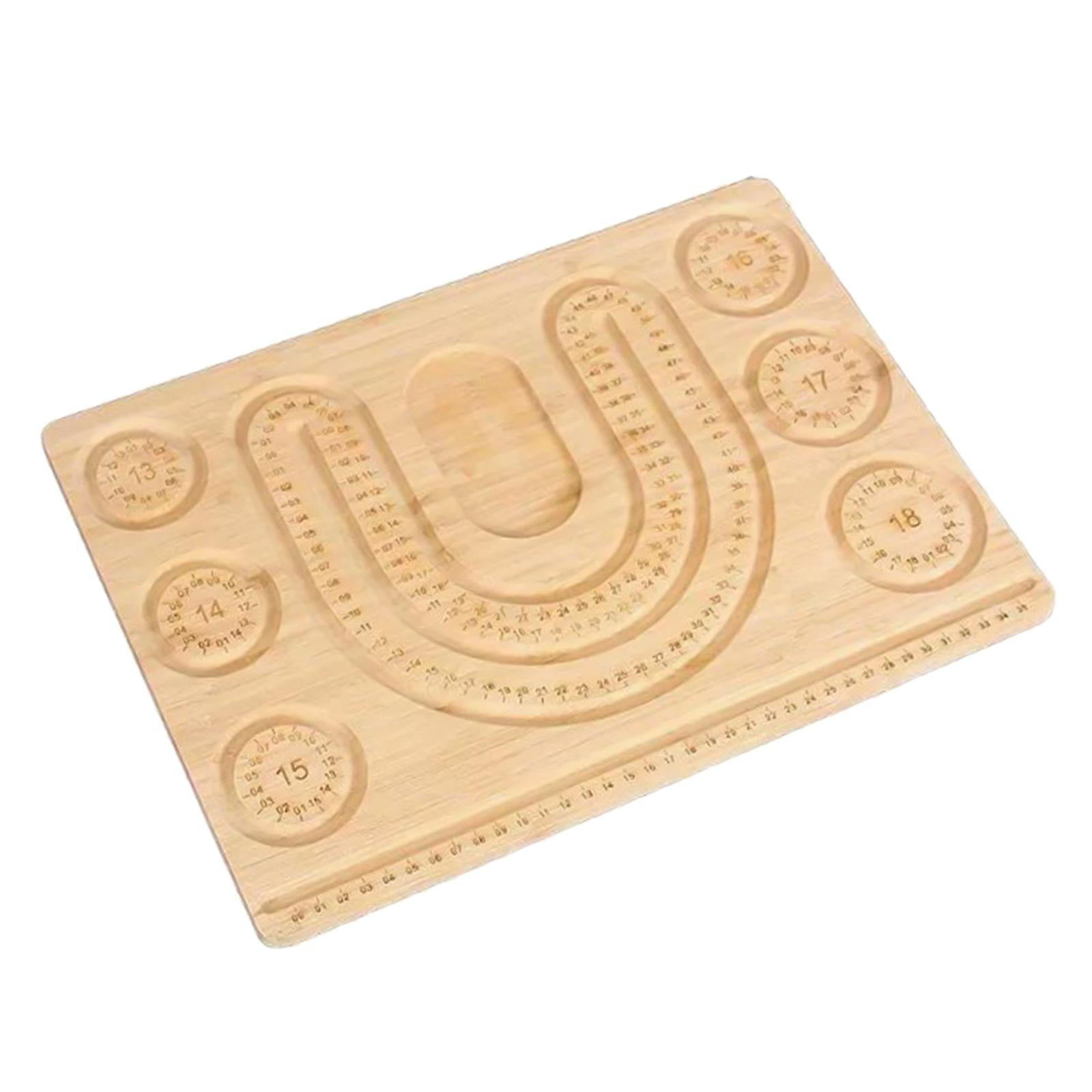 Bothyi - Tablero De Cuentas De Madera Para Collares, Pulseras, Proyectos De Cuentas, Manualidades