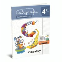 Editorial Caligrafix - Texto Caligrafia En Cuadricula 4º Basico - Interactivo /543