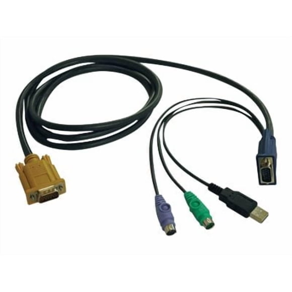 Cable combinado USB/PS2 P778-010 de Tripp Lite para KVM selectos de 3 m