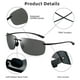thumbnail image 2 of Gafas de sol deportivas JIM HALO Polarized TR90 sin montura para hombre y mujer, 2 of 3