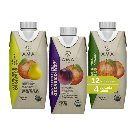 Pack 12 Mix Jugos Caja 330 Cc