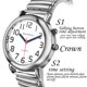 thumbnail image 2 of Reloj Generies Parlante para Adultos Mayores Unisex 3,65 cm, 2 of 6