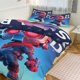 thumbnail image 1 of Avengers Blue Circle Boys Bedding Sets 1 Duvet Cover 2 Pillow ShamsBedding Features Captain America, Hulk, & Thor - Super Soft Bed Sheets, 1 of 5