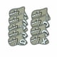 thumbnail image 5 of Juego De 9 Fundas De Hierro Para Golf, Para Deportes Al Aire Libre, Resistentes Al Desgaste, Para Palos De Golf, Color Gris, 5 of 5
